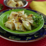 Pastel saudável de queijo com limão