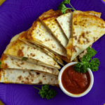 Quesadilla de pizza