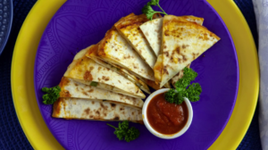 Quesadilla de pizza